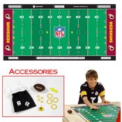 NFLR Licensed Finger FootballT Game Mat - Redskins