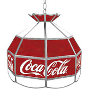 Coca Cola Vintage 16 Inch Stained Tiffany Lamp