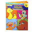 Sesame Sizes Bilingual Wipe Off Book