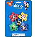 Mickey &amp; Minnie 4 Pack Die Cut Erasers