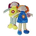12 "Striped Soft Rag Doll