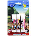 Mickey &amp; Minnie 3 Pack Glue Sticks