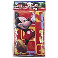 Mickey &amp; Minnie Tall Foam Agenda Book with Velcro