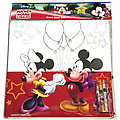 Mickey &amp; Minnie Color Your Own Large Puzzle