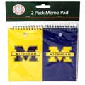 University of Michigan 3" x 5" 2 Pack Memo Pad