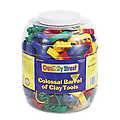 Colossal Barrel of Clay Tools 144 Cutters in 24 D