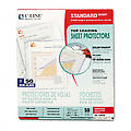 Top-Load Polypropylene Sheet Protectors Standard