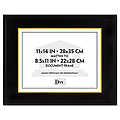 Hardwood Document/Certificate Frame w/Mat 11 x 14