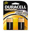 Coppertop Alkaline Batteries 9V 2/Pack