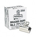 Bulldog Clips Steel 7/8" Capacity 2-5/8"w