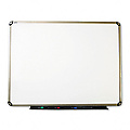 Euro Frame Dry-Erase Board Porcelain/Steel 48