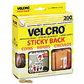 Sticky-Back Hook &amp; Loop Dot Fasteners w/Dispenser