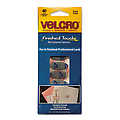 Oval Hook &amp; Loop Fasteners 7 1/4 x 3 Black 40
