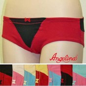 Angelina Cotton/Spandex Hiphugger/Bikini Panty