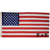 Perma-Nyl 3'x5' Nylon U.S. Flag