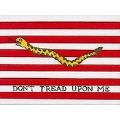 Perma-Nyl 3'x5' Nylon First Navy Jack Flag