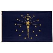 Spectramax 3'x5' Nylon Indiana Flag