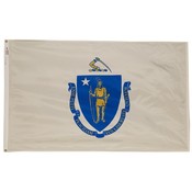 Spectramax 3'x5' Nylon Massachusetts Flag