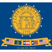 3'x5' Nylon Historical Georgia (2001-2003) Flag