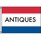 3'x5' Polyester ANTIQUES Flag