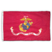 Perma-Nyl 3'x5' Nylon Marine Corps Flag