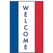 3'x5' Polyester Vertical WELCOME Flag
