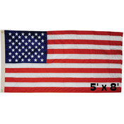Perma-Nyl 5'x8' Nylon U.S. Flag