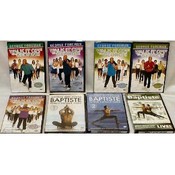 Assorted Workout DVDs - 60 Pack
