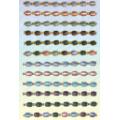 Assorted Fiber Optic Gemstone Bracelets