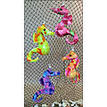 9" Sea Horse, Tie Dye, 3 Asst