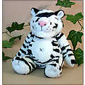 10" Potbelly White Tiger