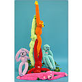 25" Hanging Chimp w/Sound 6 Asst.