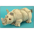 13" Standing Rhino