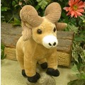 8" Ram w/Corduroy Horns