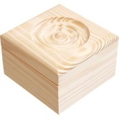 Rosette Inlay Wooden Box