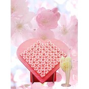 Cherry Blossoms Favor - Heart Set w/Candy