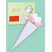 Heart Cone - White Favor Kits - For No Reason