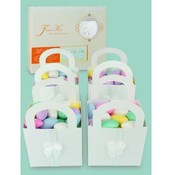 Mini Gift Bag -White Favor Kits - For No Reason