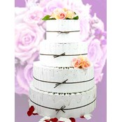 Classic Elegance  Favor Cake