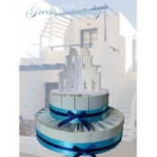 Greek Wedding Favor Cake