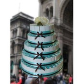 Love in Paris Favor Cake