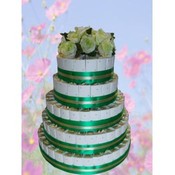 Summer Garden Favor Cake-Unassembled