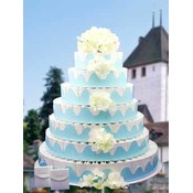 Love in Paris Favor Cake-Unassembled