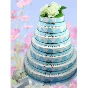 Summer Garden Favor Cake