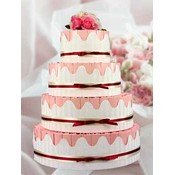 Sweetheart Pink Favor Cake