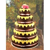 Rustic Country Favor Cake-Unassembled