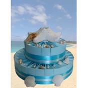 Beach Wedding Favor Cake