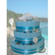 Beach Wedding Favor Cake