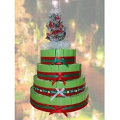 Christmas Cake- Assembled