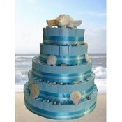 Beach Wedding Favor Cake